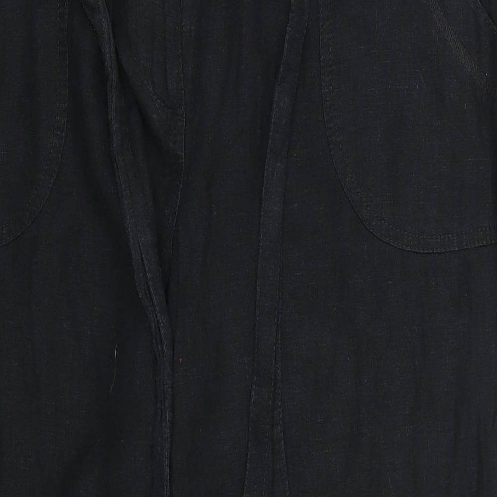 Marks and Spencer Womens Black   Trousers  Size 14 L27 in