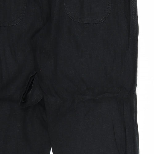 Marks and Spencer Womens Black   Trousers  Size 14 L27 in