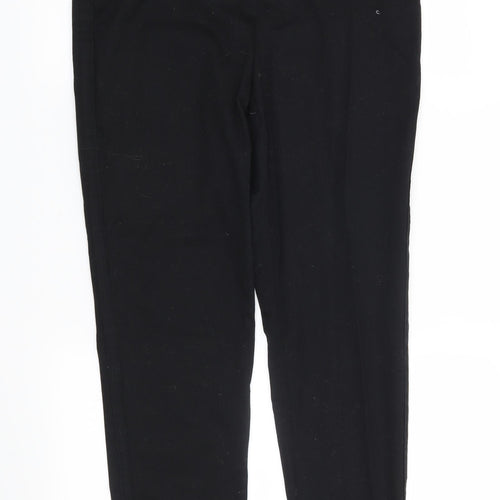 Marks and Spencer Womens Black   Trousers  Size 10 L26 in