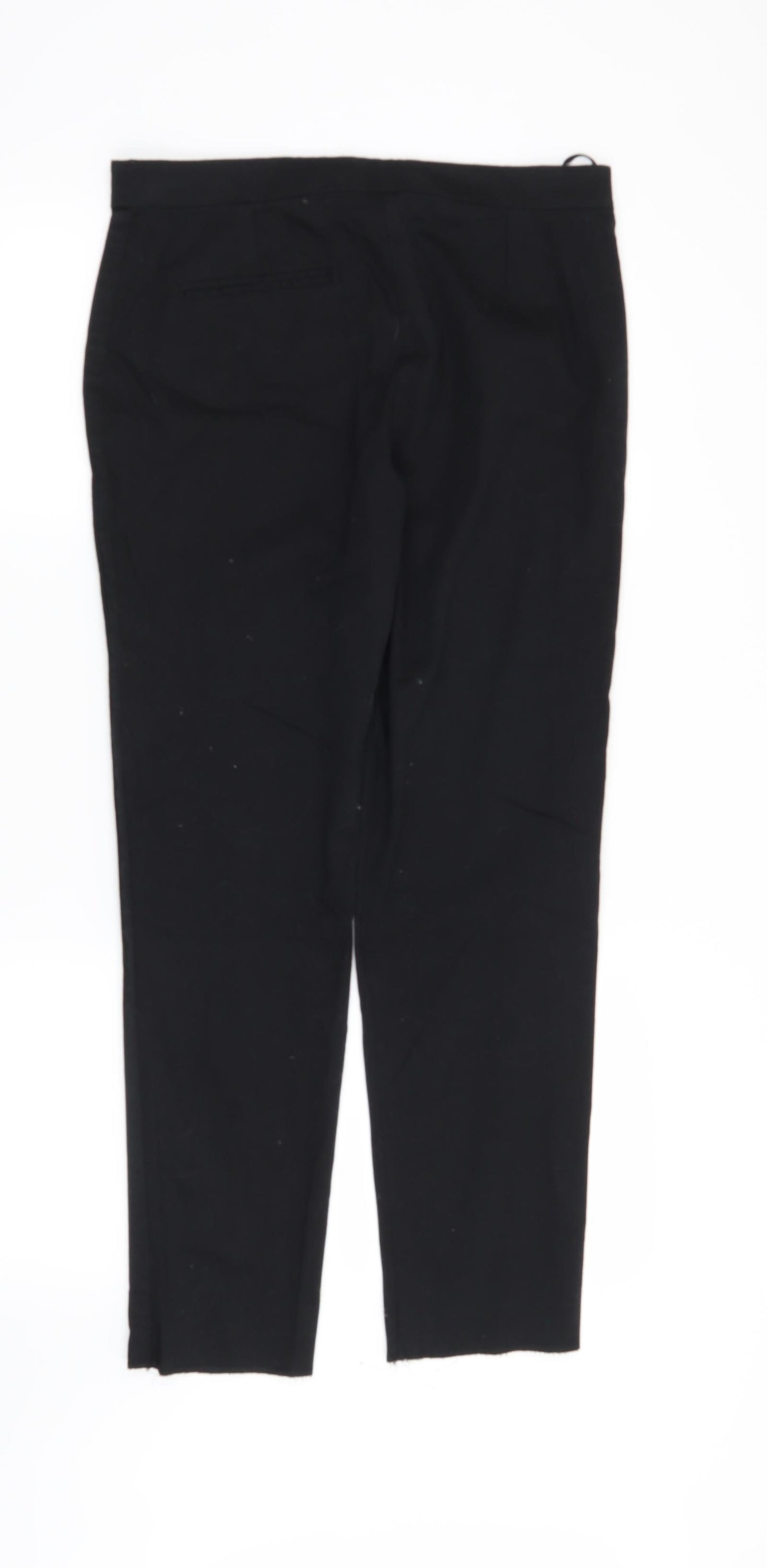 Marks and Spencer Womens Black   Trousers  Size 10 L26 in