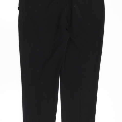 Per Una Womens Black   Trousers  Size 10 L26 in