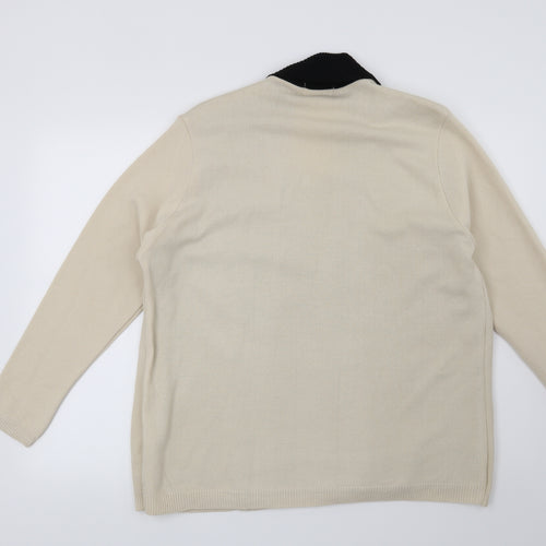 Preworn Womens Beige   Pullover Jumper Size L