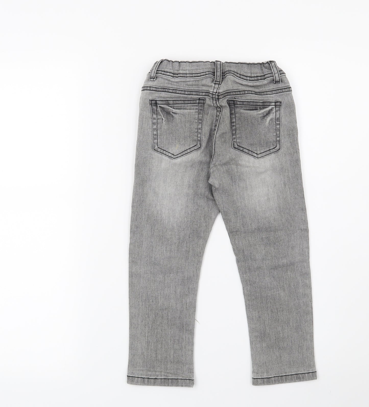 DENIM CO Boys Black   Straight Jeans Size 4-5 Years