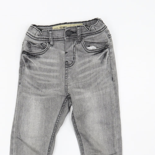 DENIM CO Boys Black   Straight Jeans Size 4-5 Years