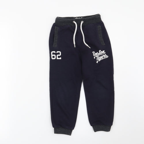 Rebel Boys Blue   Sweatpants Trousers Size 4-5 Years