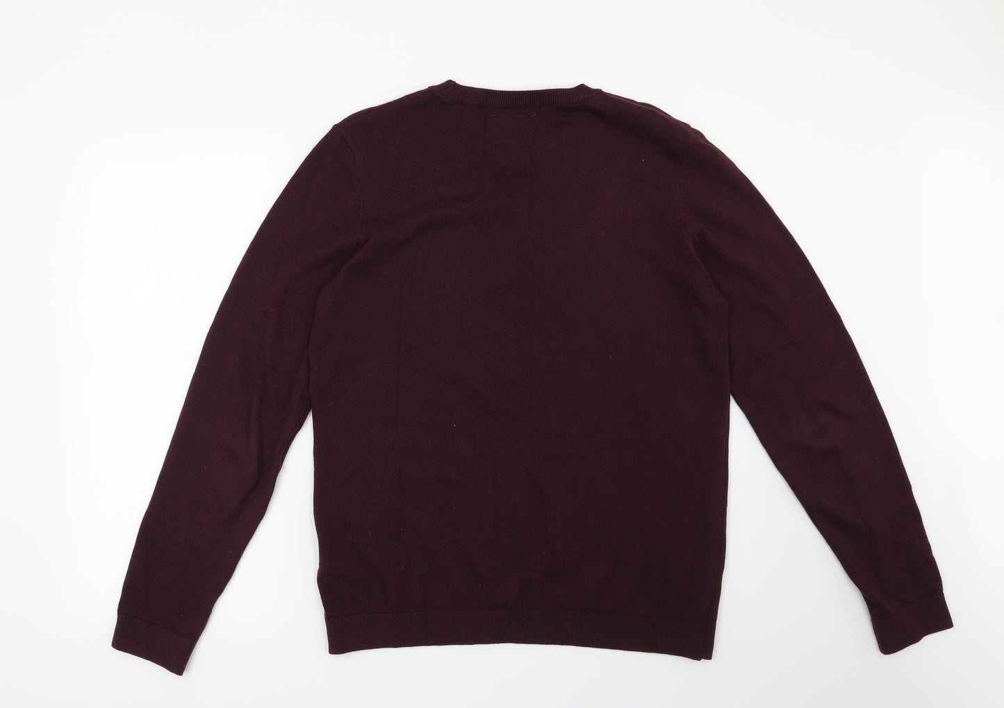 Topman Mens Red   Pullover Jumper Size M