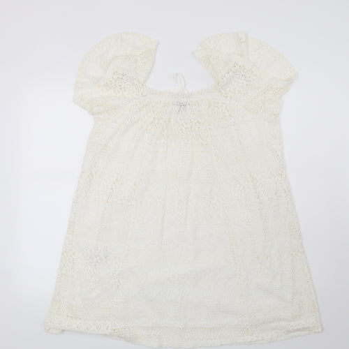 Topshop Womens White   Shift  Size 8