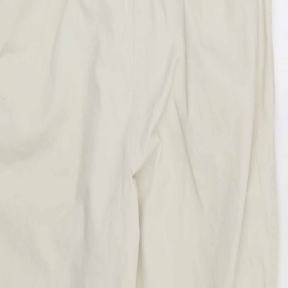 Emreco Womens Beige   Trousers  Size 14 L20 in