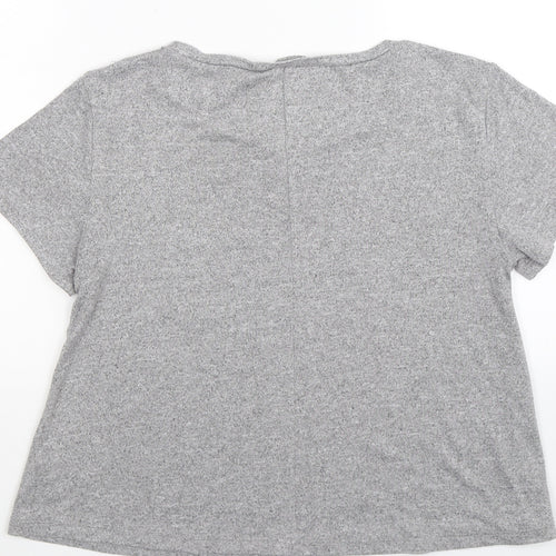 American Eagle Outfitters Womens Grey   Basic T-Shirt Size M