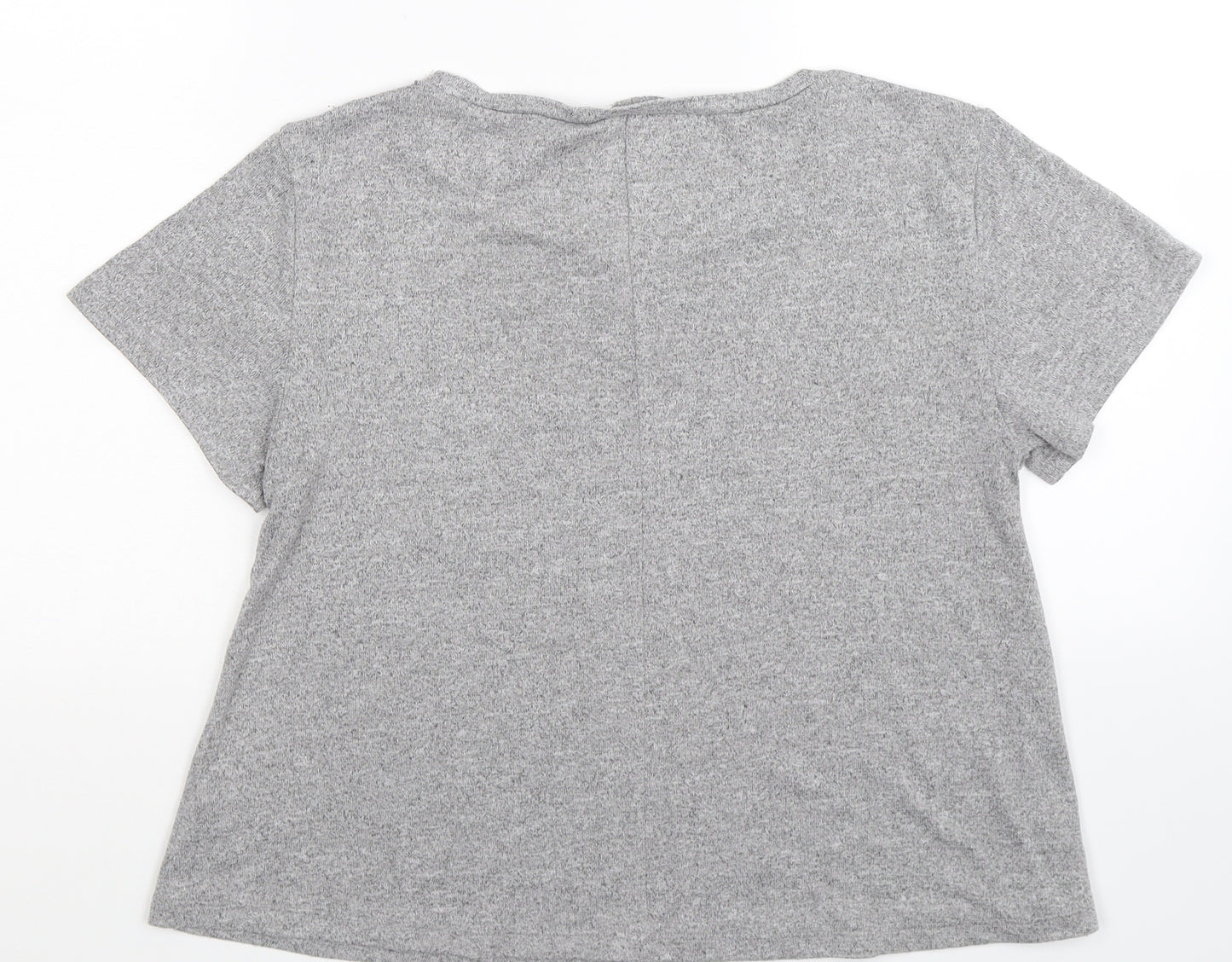 American Eagle Outfitters Womens Grey   Basic T-Shirt Size M