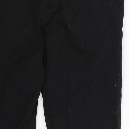 ASOS Mens Black   Cropped Trousers Size 33 L22 in