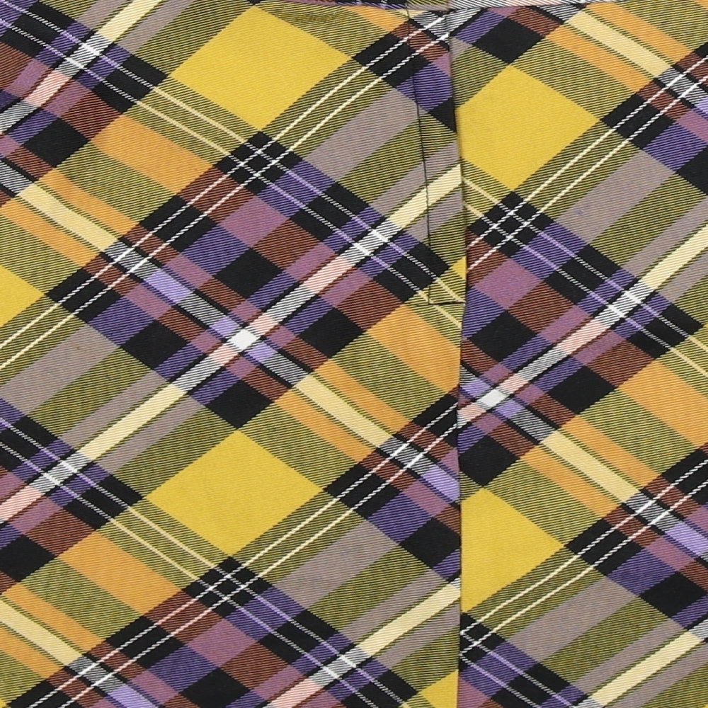 George Womens Multicoloured Check  A-Line Skirt Size 8