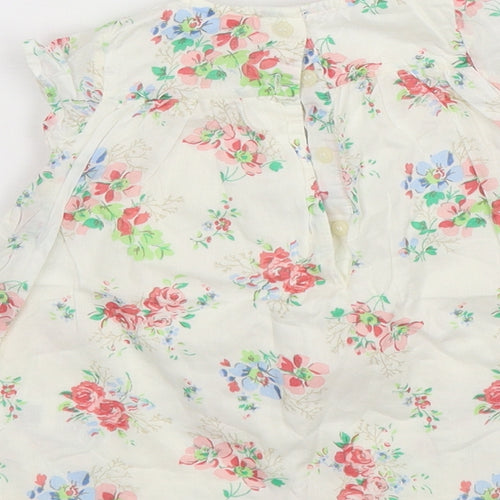 NEXT Girls White Floral  Fit & Flare  Size 3-6 Months