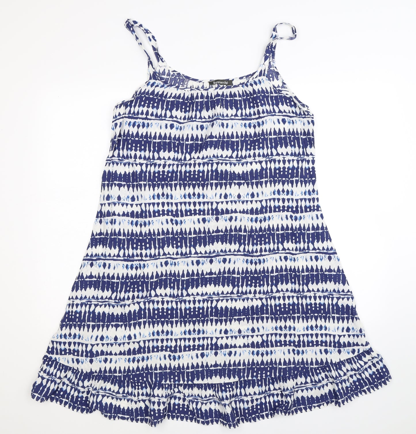 Bonmarché Womens Blue   Slip Dress  Size 16