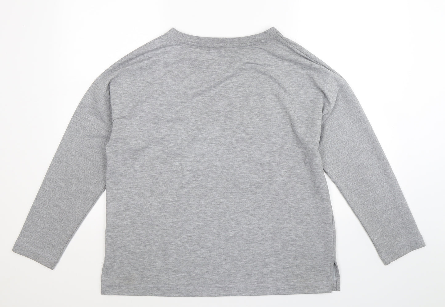 Preworn Womens Grey   Pullover Sweatshirt Size 12