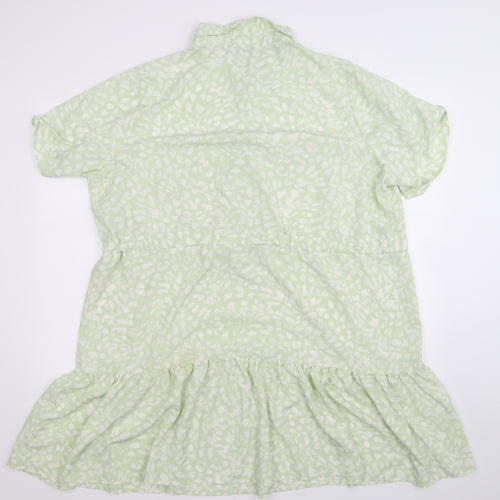 Simply Be Womens Green   Shirt Dress  Size 24