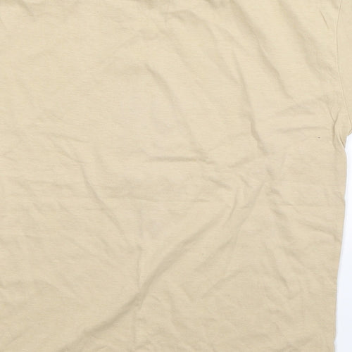 Impulse Boys Beige   Basic T-Shirt Size 7-8 Years