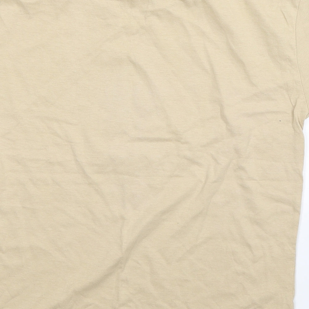Impulse Boys Beige   Basic T-Shirt Size 7-8 Years