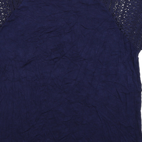 George Womens Blue   Basic T-Shirt Size 20
