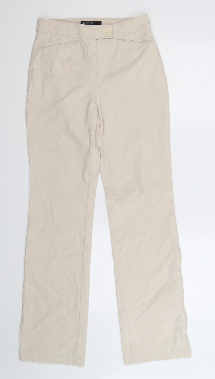 Marc Cain Womens Beige Trousers Size 26 in L32 in