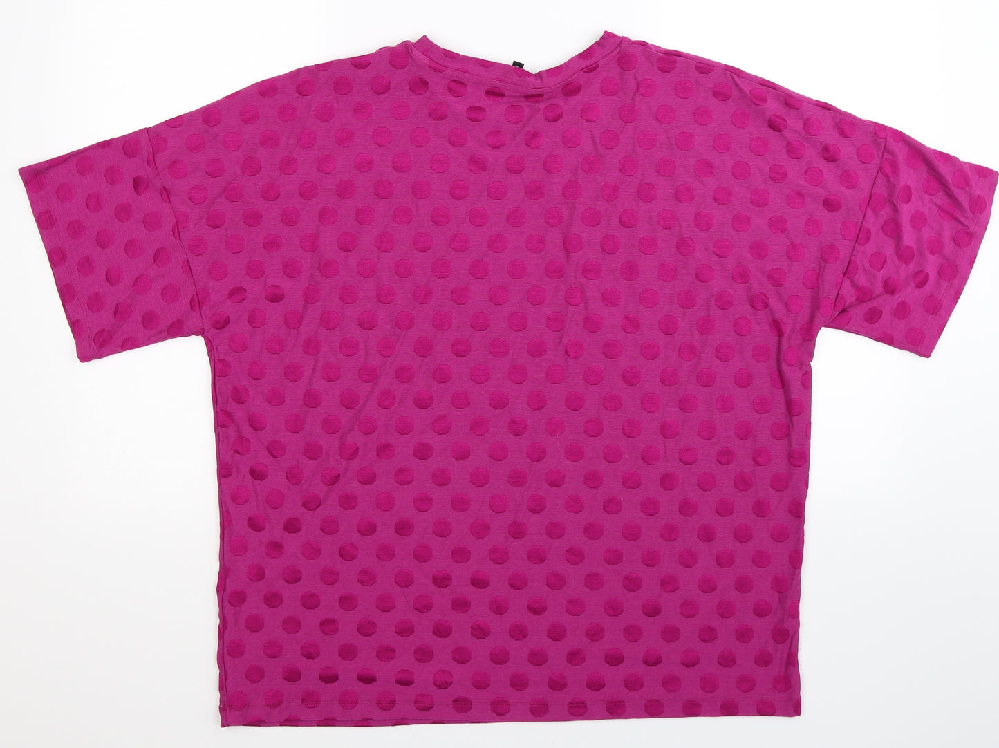 NEXT Womens Pink   Basic T-Shirt Size 16  - Oversized