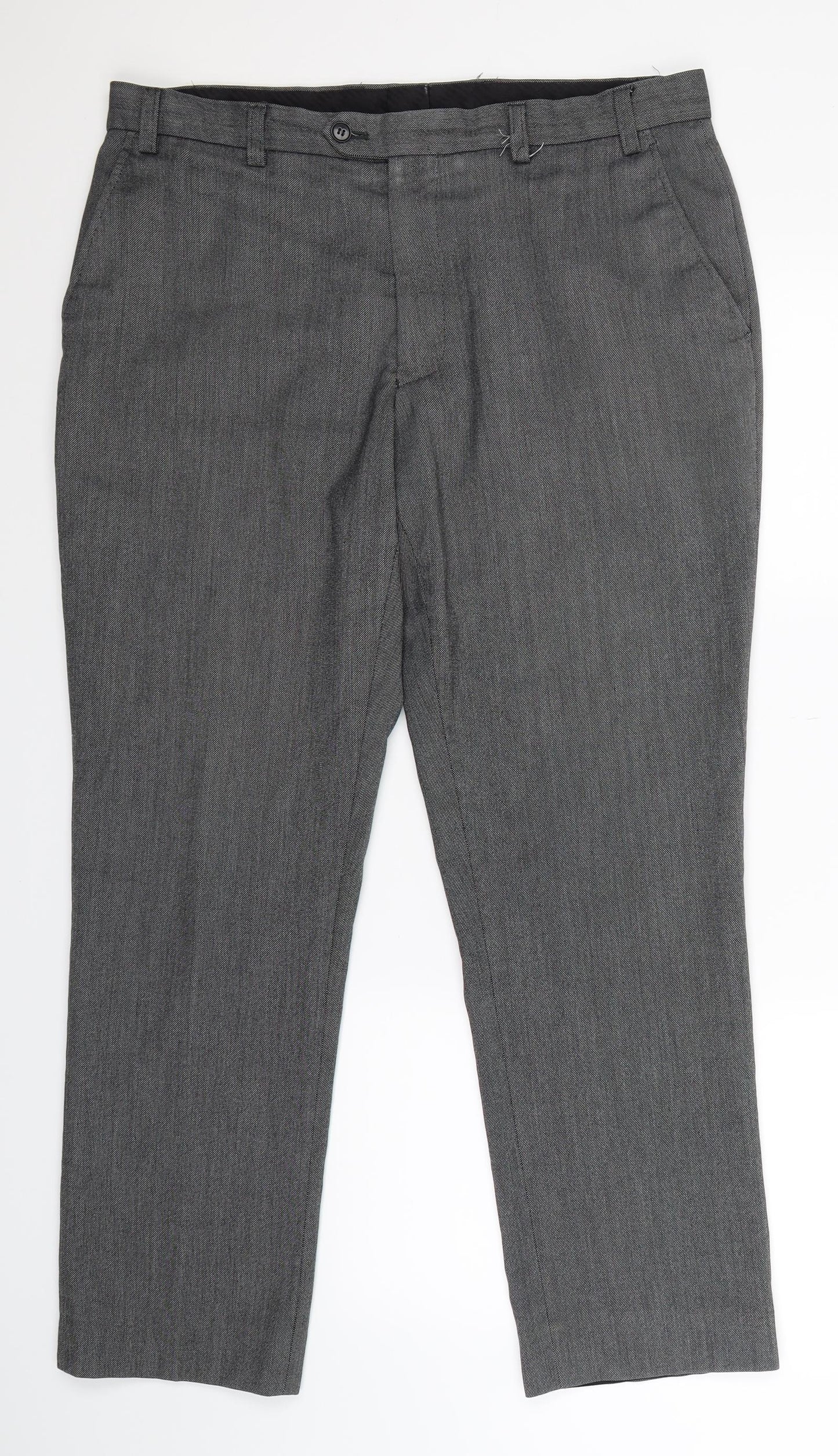 NEXT Mens Grey   Dress Pants Trousers Size 36 L30 in