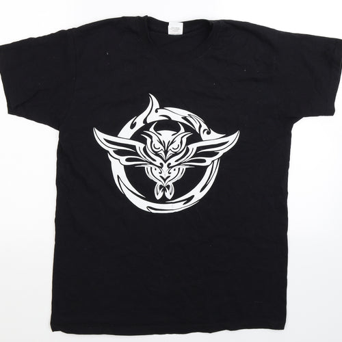 Fruit of the Loom Mens Black    T-Shirt Size M