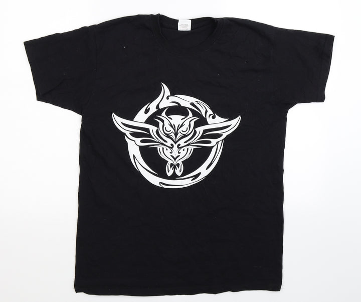 Fruit of the Loom Mens Black    T-Shirt Size M