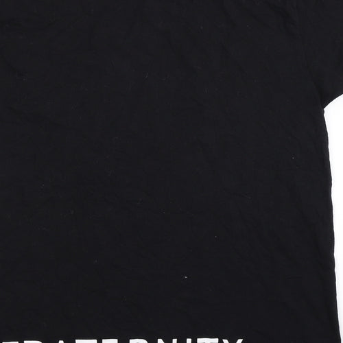 Fruit of the Loom Mens Black    T-Shirt Size M