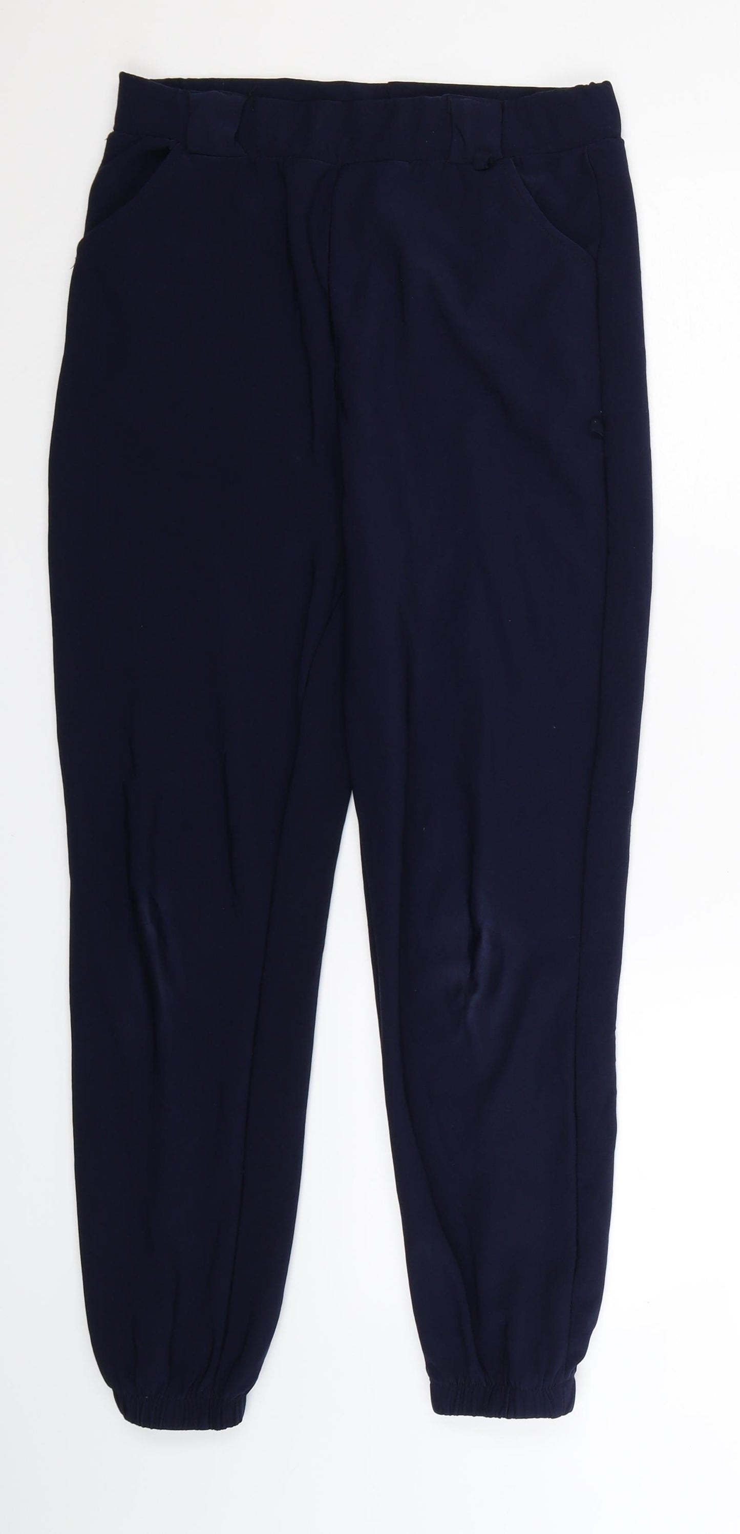 Preworn Womens Blue   Jogger Trousers Size M L28 in
