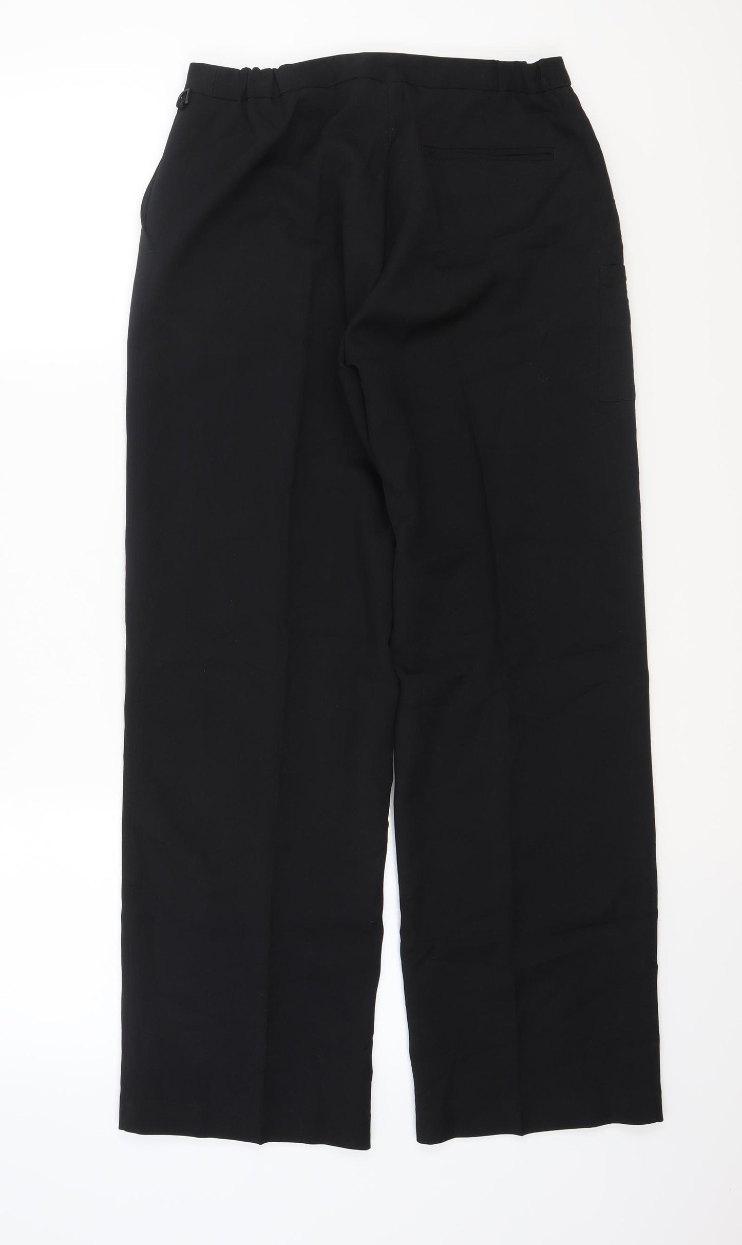 Dimensions Womens Black   Trousers  Size 12 L30 in