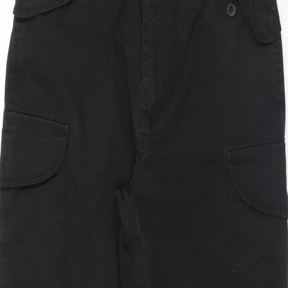 Blue Castle Mens Black   Trousers  Size 32 in L31 in - Side Pockets