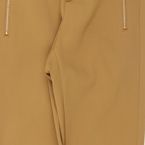 VERO MODA Womens Brown   Capri Trousers Size 36 L29 in