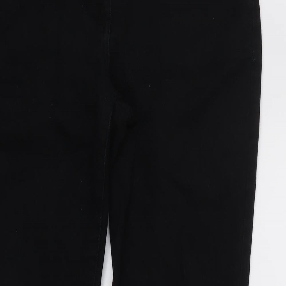 SLIMBOOTLEG Womens Black   Bootcut Jeans Size 14 L30 in