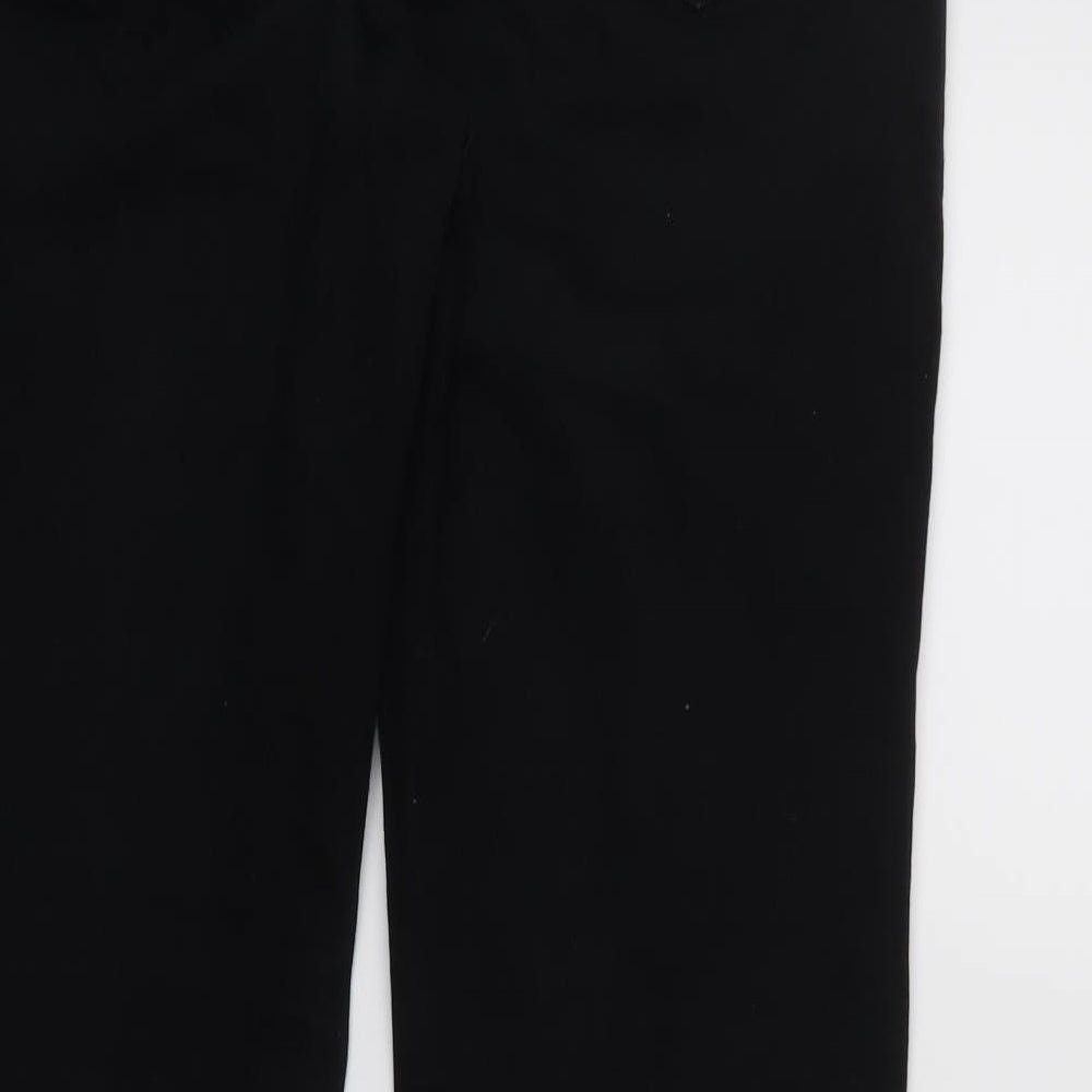 SLIMBOOTLEG Womens Black   Bootcut Jeans Size 14 L30 in