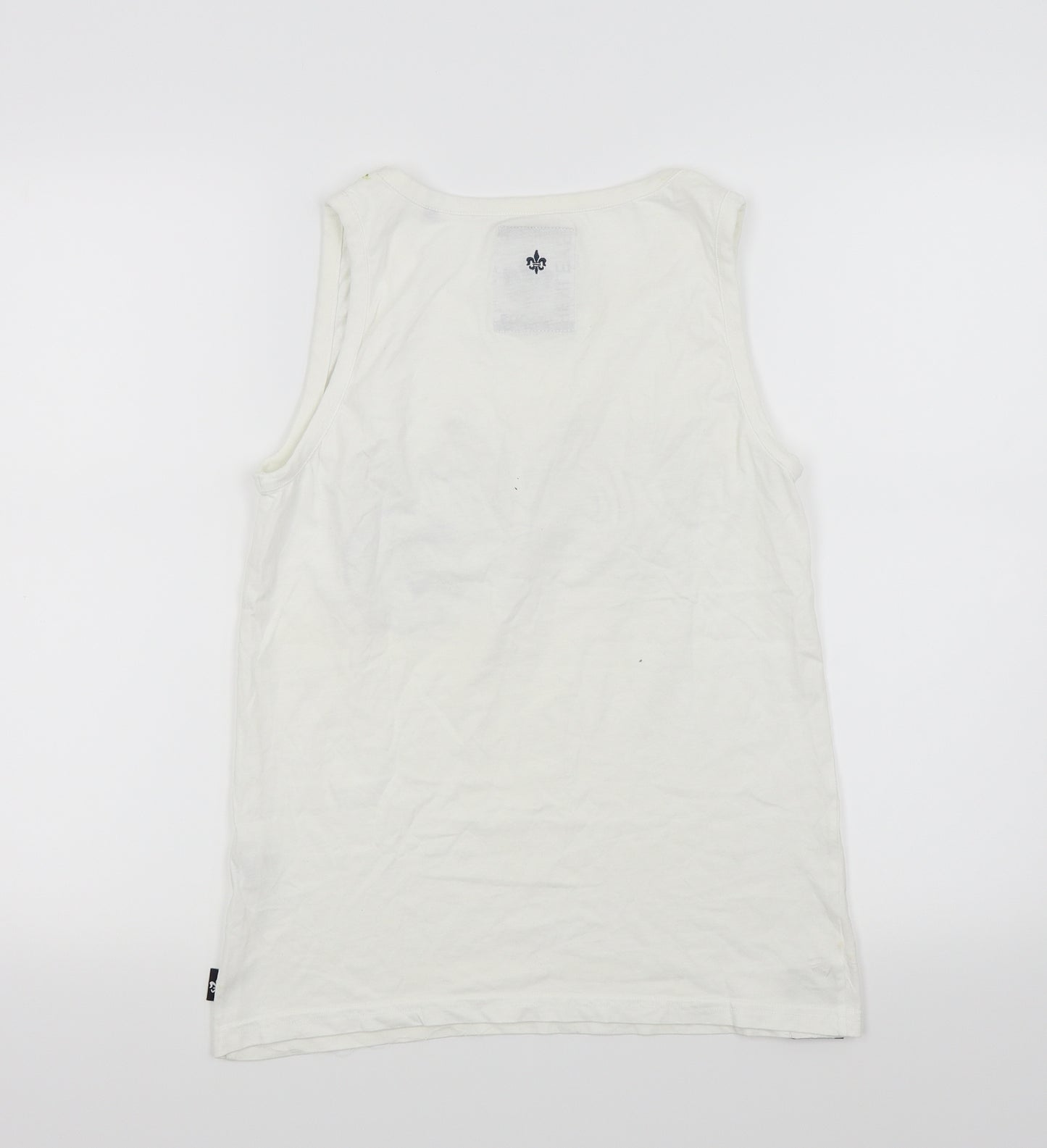 Henleys Mens White    T-Shirt Size M