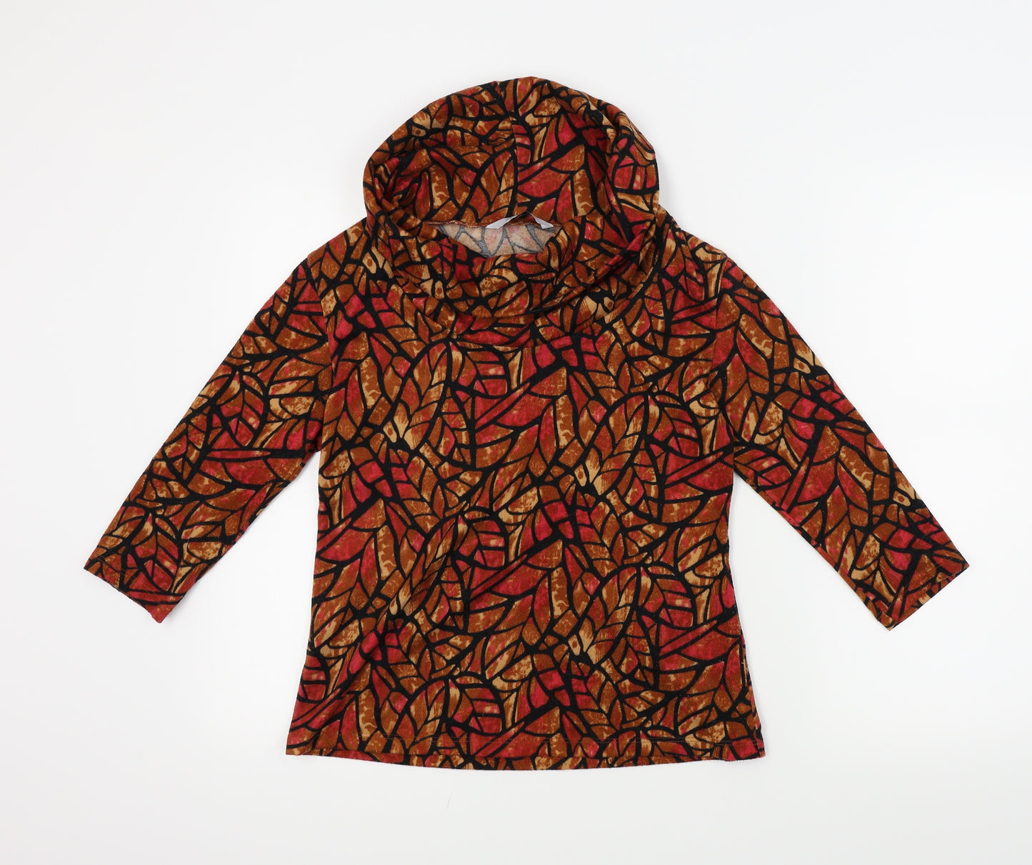 Simply Stock Shop Womens Orange   Pullover Jumper Size 12