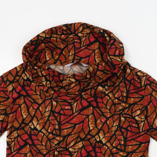 Simply Stock Shop Womens Orange   Pullover Jumper Size 12