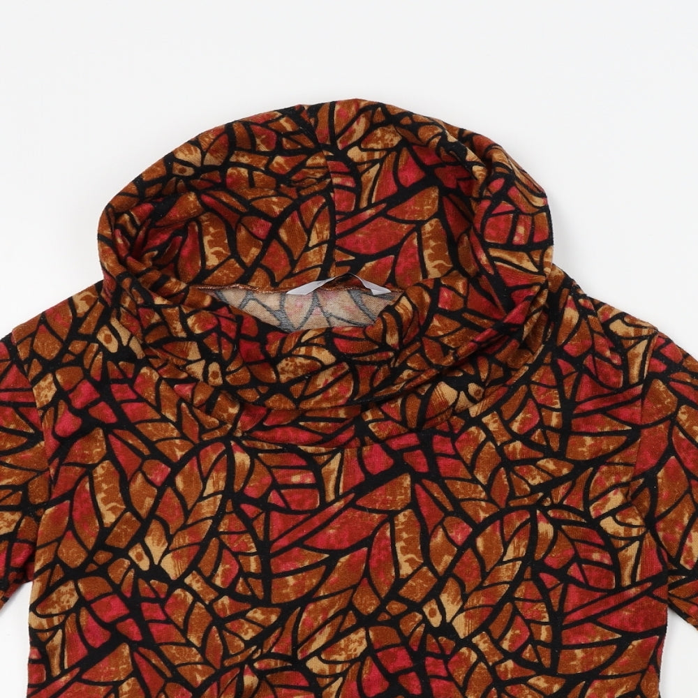 Simply Stock Shop Womens Orange   Pullover Jumper Size 12