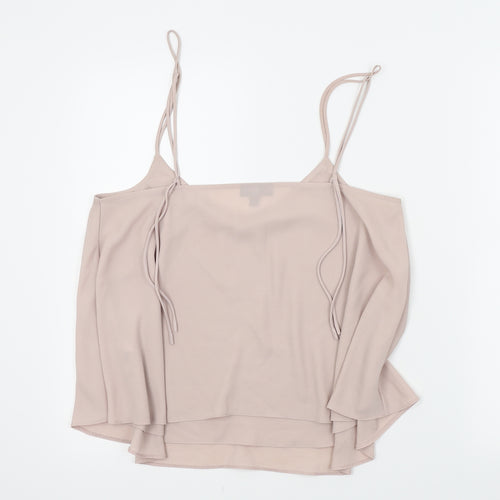 Topshop Womens Pink   Basic Blouse Size 14