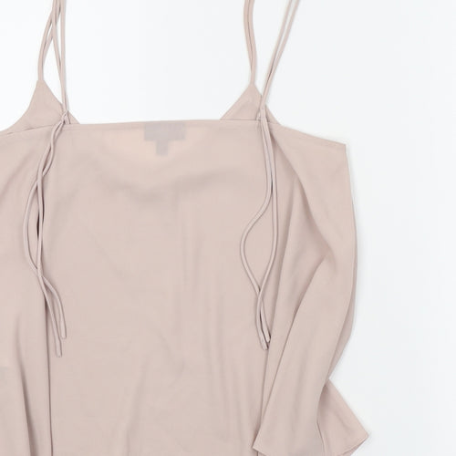 Topshop Womens Pink   Basic Blouse Size 14