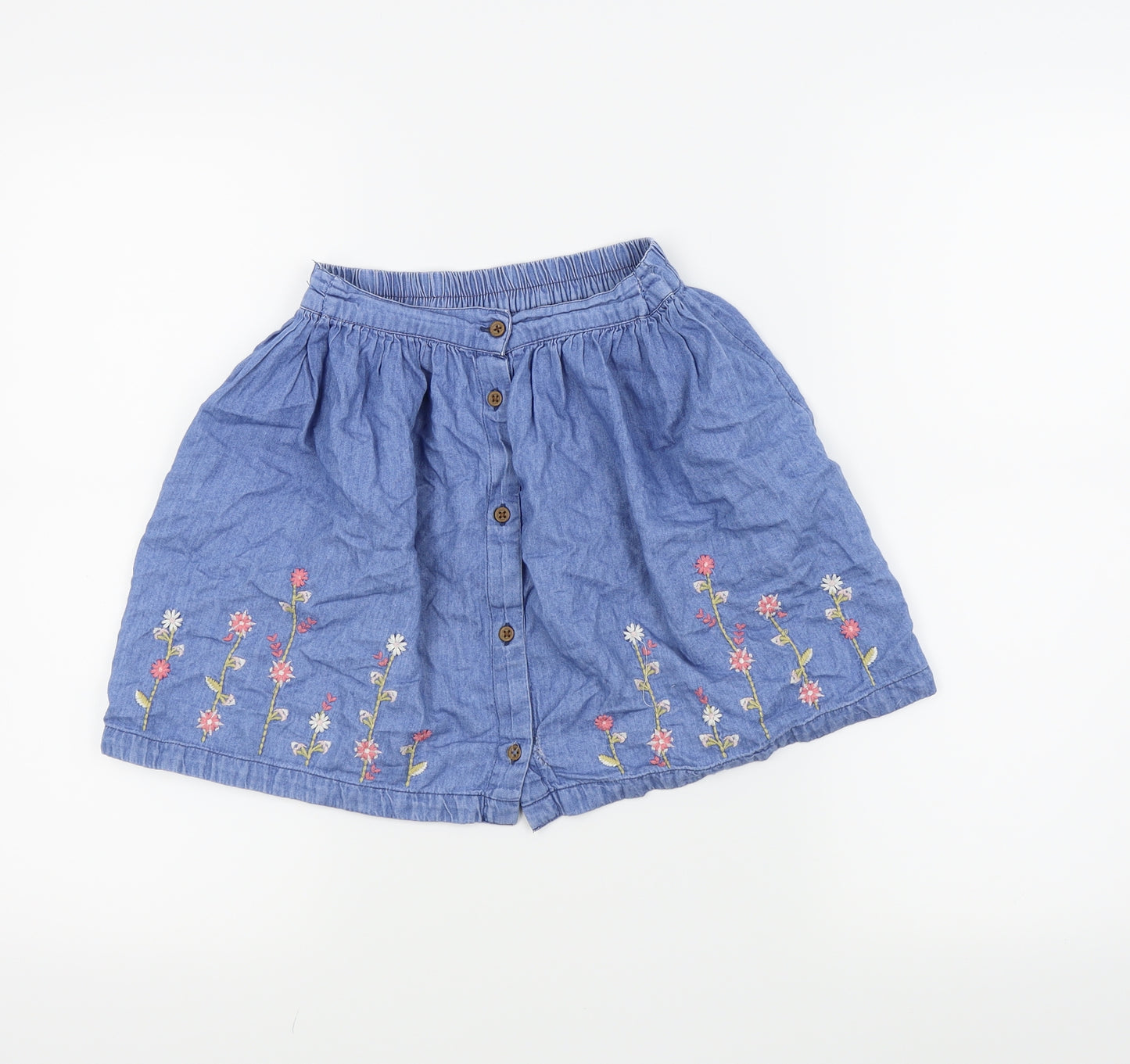 George Girls Blue   Skater Skirt Size 8-9 Years