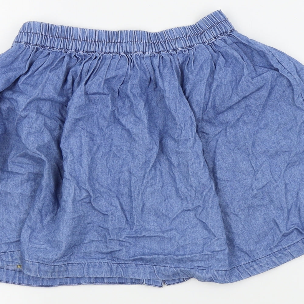 George Girls Blue   Skater Skirt Size 8-9 Years