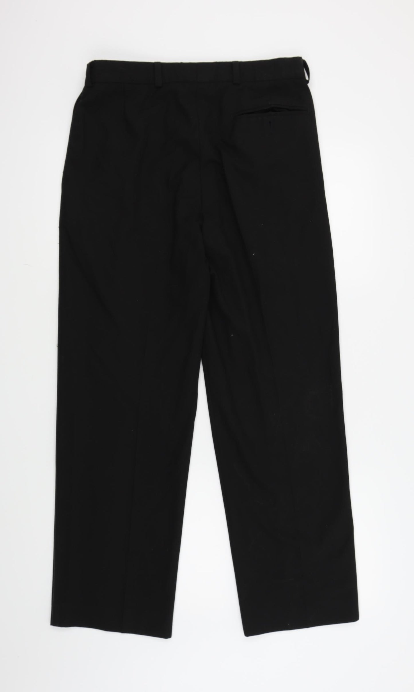 George Mens Black   Trousers  Size 32 in L29 in
