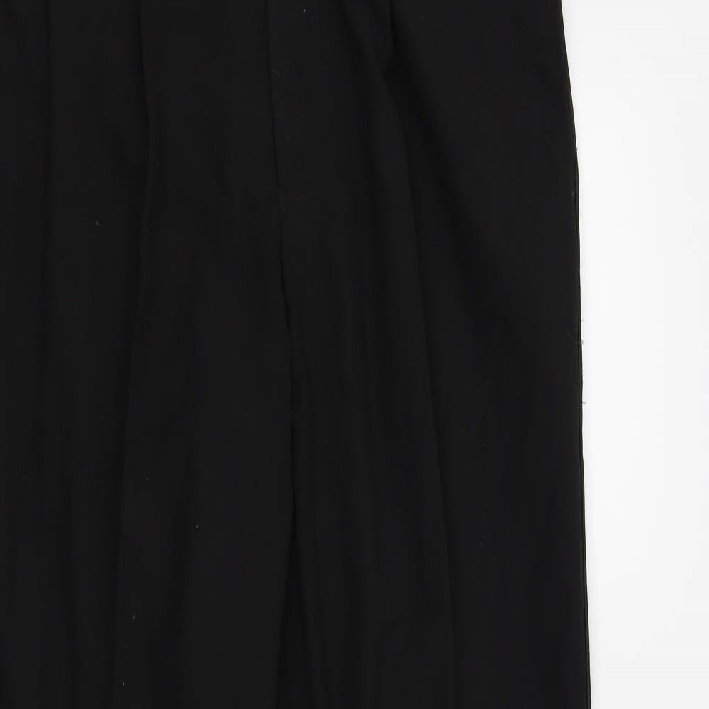 George Mens Black   Trousers  Size 32 in L29 in