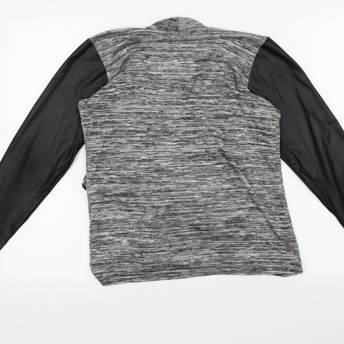 Boohoo Womens Grey   Cardigan Jumper Size 10  - Open front
