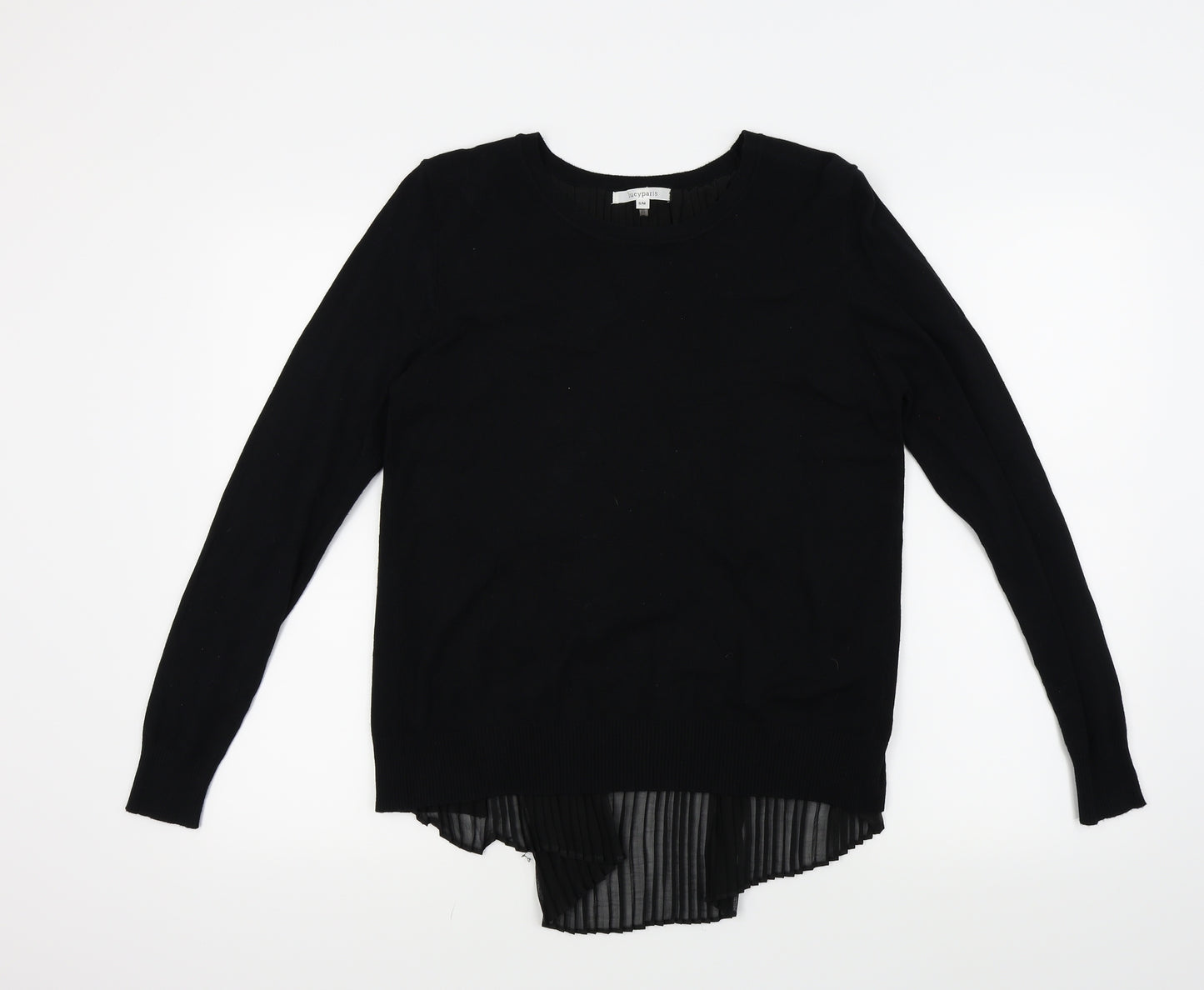 Lucy Paris Womens Black   Pullover Jumper Size S