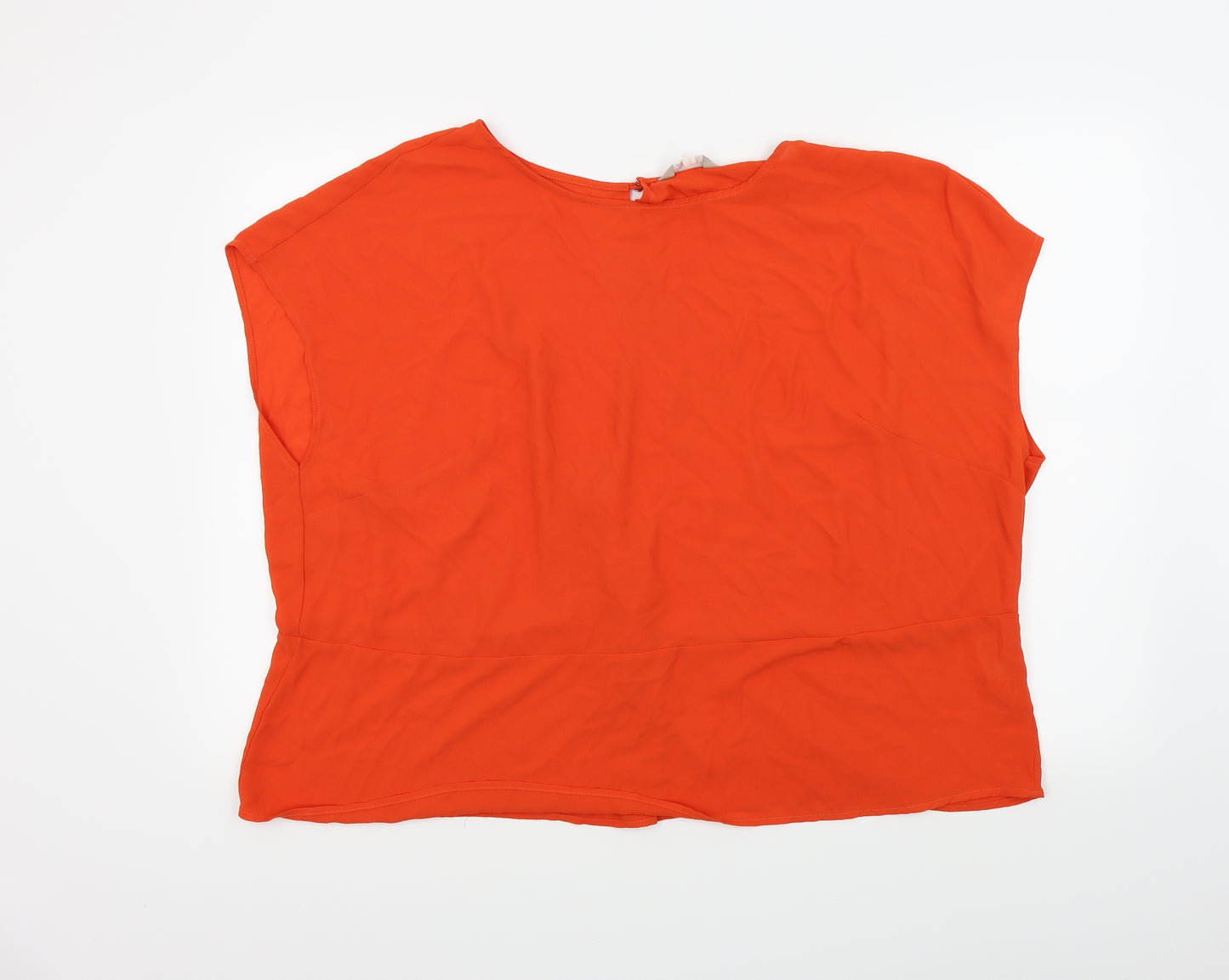Anthology Womens Orange   Basic Blouse Size 24