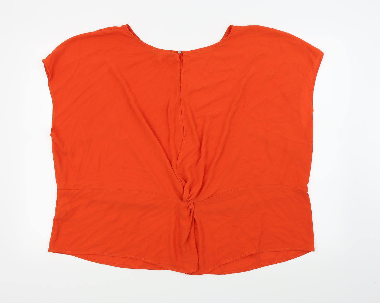 Anthology Womens Orange   Basic Blouse Size 24