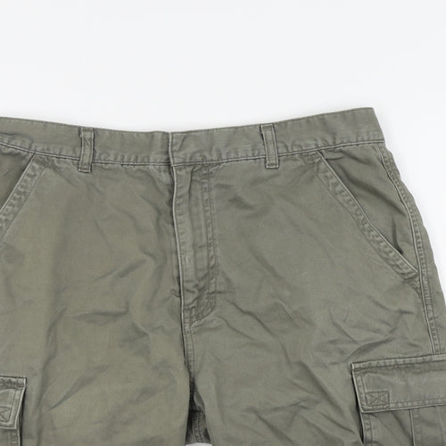 Debenhams Mens Grey   Chino Shorts Size 34 in - Cargo Style